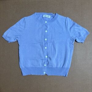 Jacadi Periwinkle Button-Down Sweater